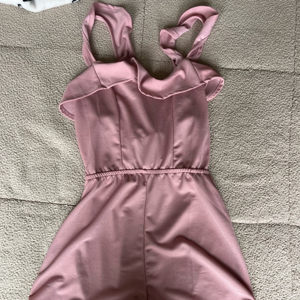 NWT pink boutique romper size small
